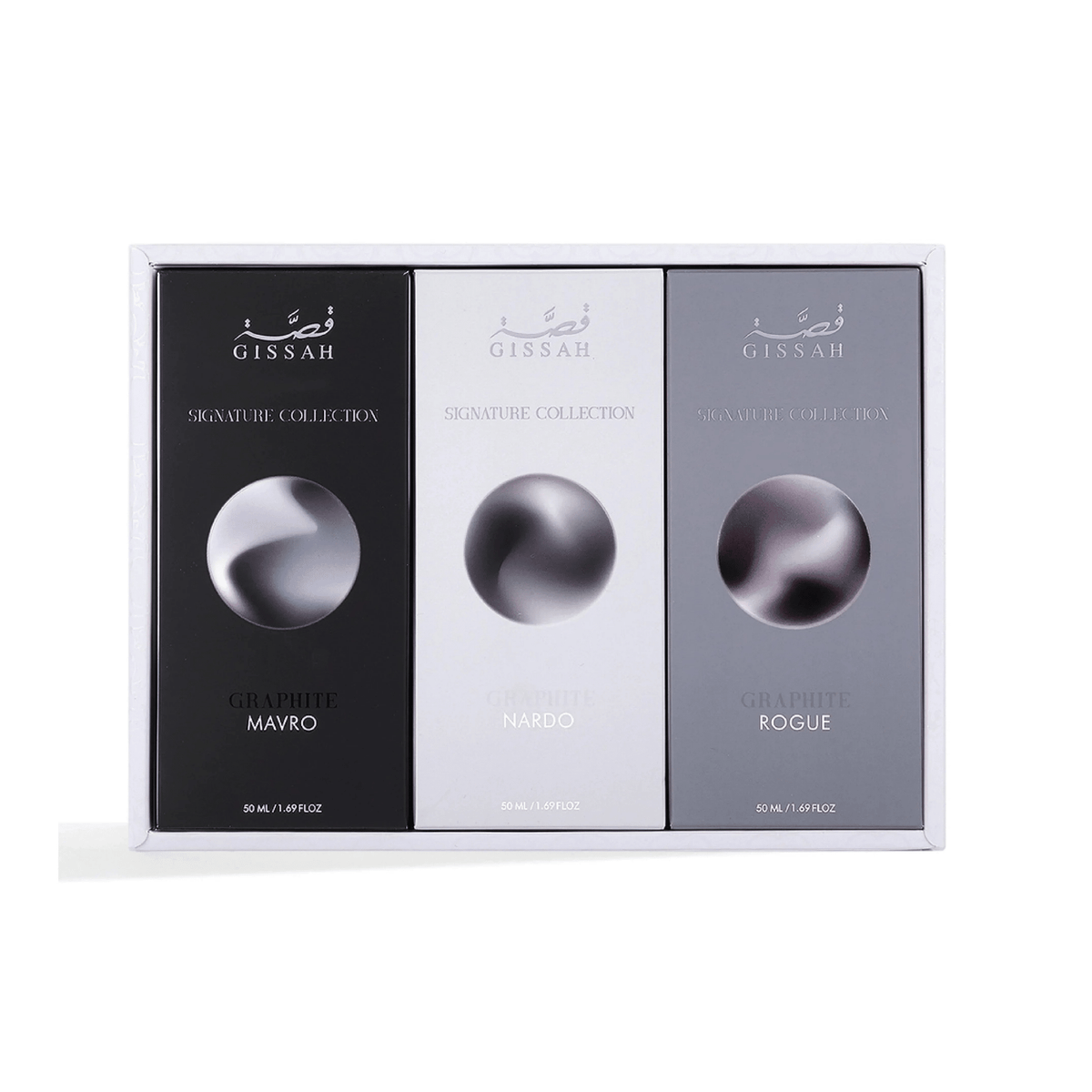 Graphite Set - 3x50ml - Gissah - Fragrance Forte