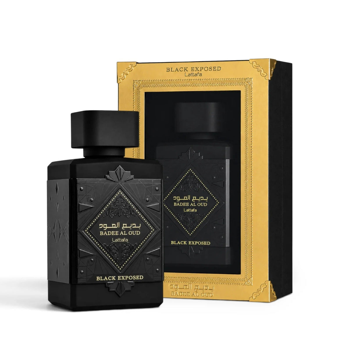 Badee Al Oud Black Exposed EDP 100ml - Lattafa - Fragrance Forte