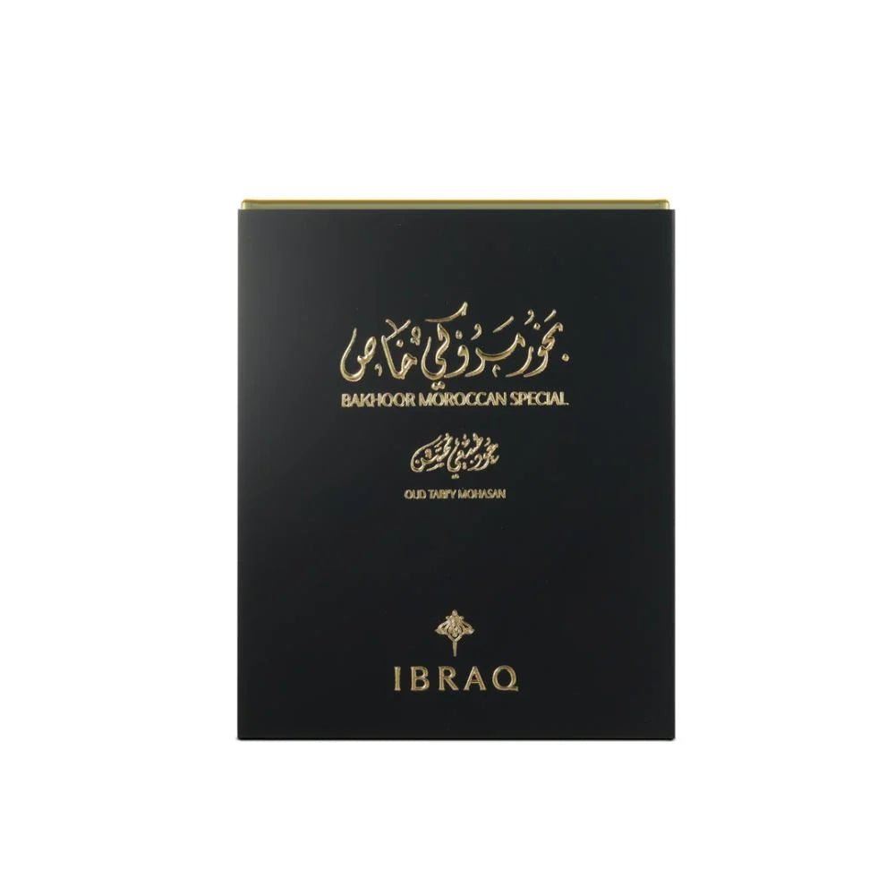 Bakhoor Morrocan Special - Oud Tabi’y Mohasan 30gm - Ibrahim Al Qurashi (IBRAQ) - Fragrance Forte