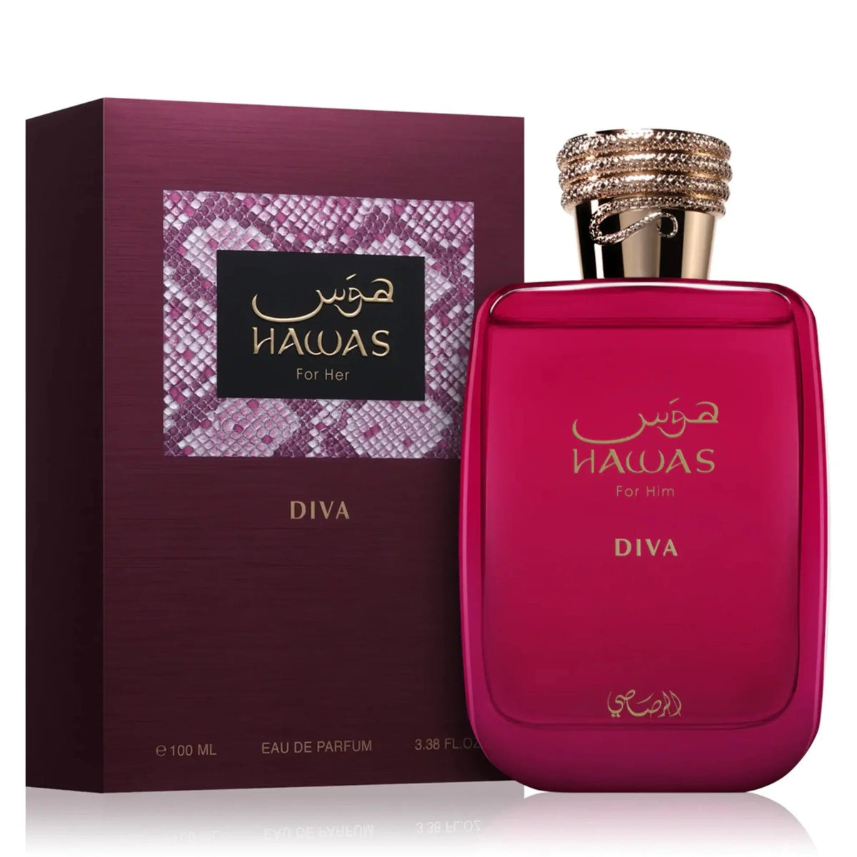 Hawas Diva EDP 100ml - Rasasi - Fragrance Forte
