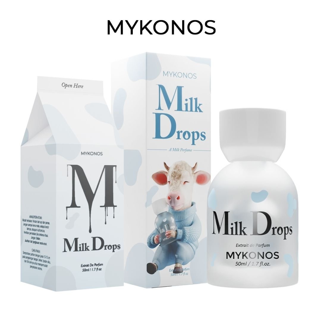 Milk Drops EDP 50ml - Mykonos - Fragrance Forte
