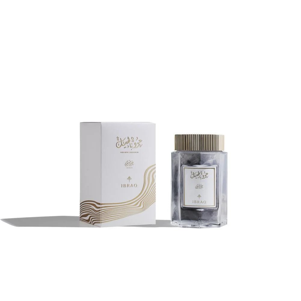 Oud With Cardamom Incense - Ibrahim Al Qurashi (IBRAQ) - Fragrance Forte