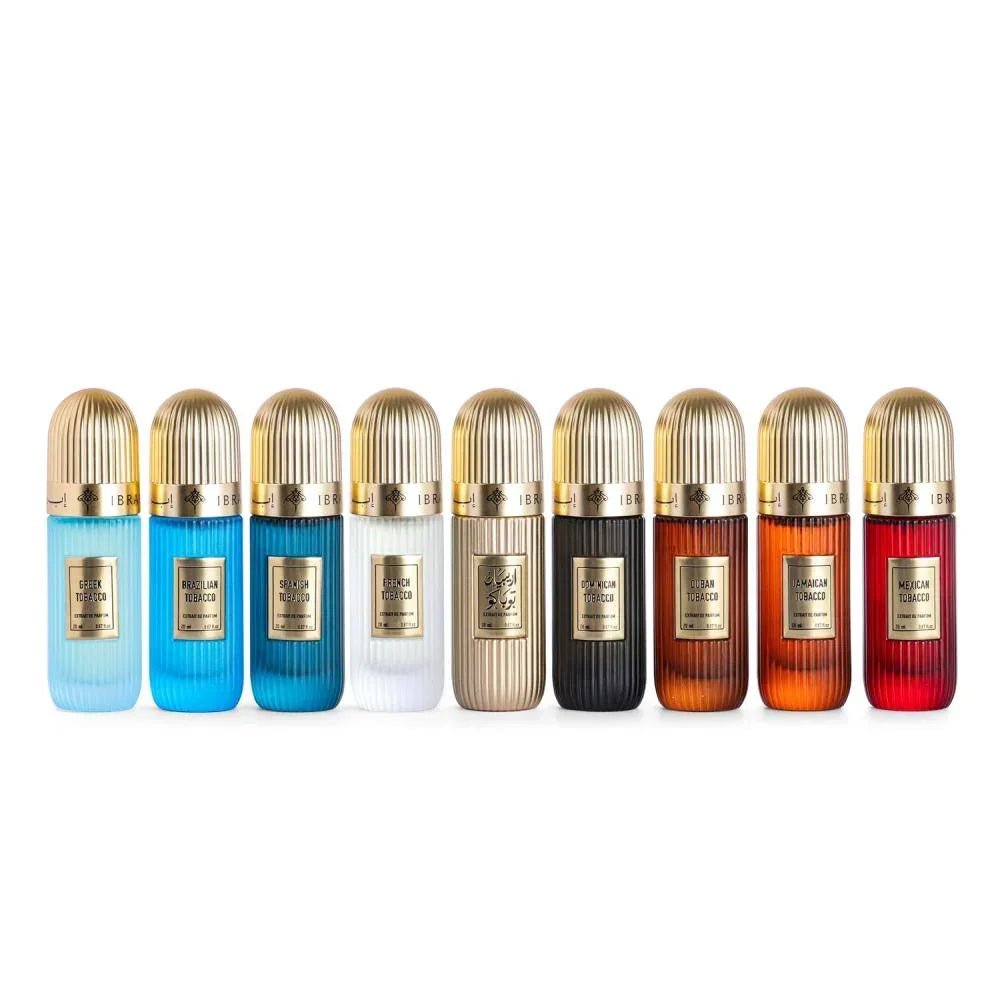 Tobacco Collection Set (9x20ml) - Ibrahim Al Qurashi (IBRAQ) - Fragrance Forte