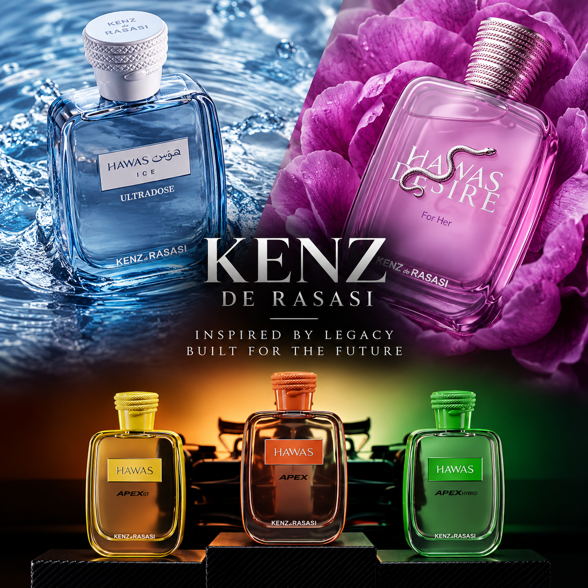 Kenz De Rasasi Arrives in the UK: A New Era of Arabian Perfumery, Officially Distributed by Fragrance Forte