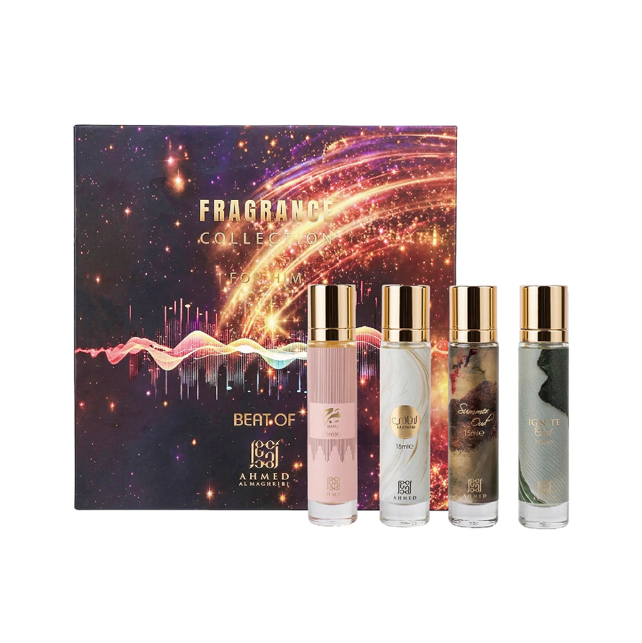 Fragrance Collection for Him - Beat Of (4 x 15ml)