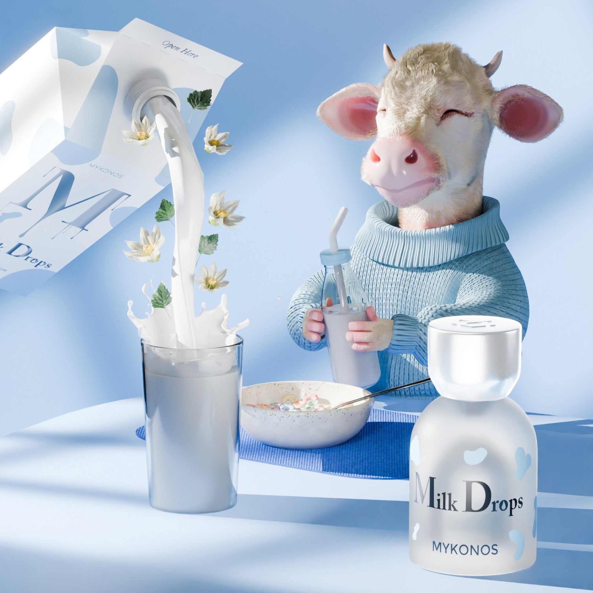 Milk Drops EDP 50ml - Mykonos - Fragrance Forte