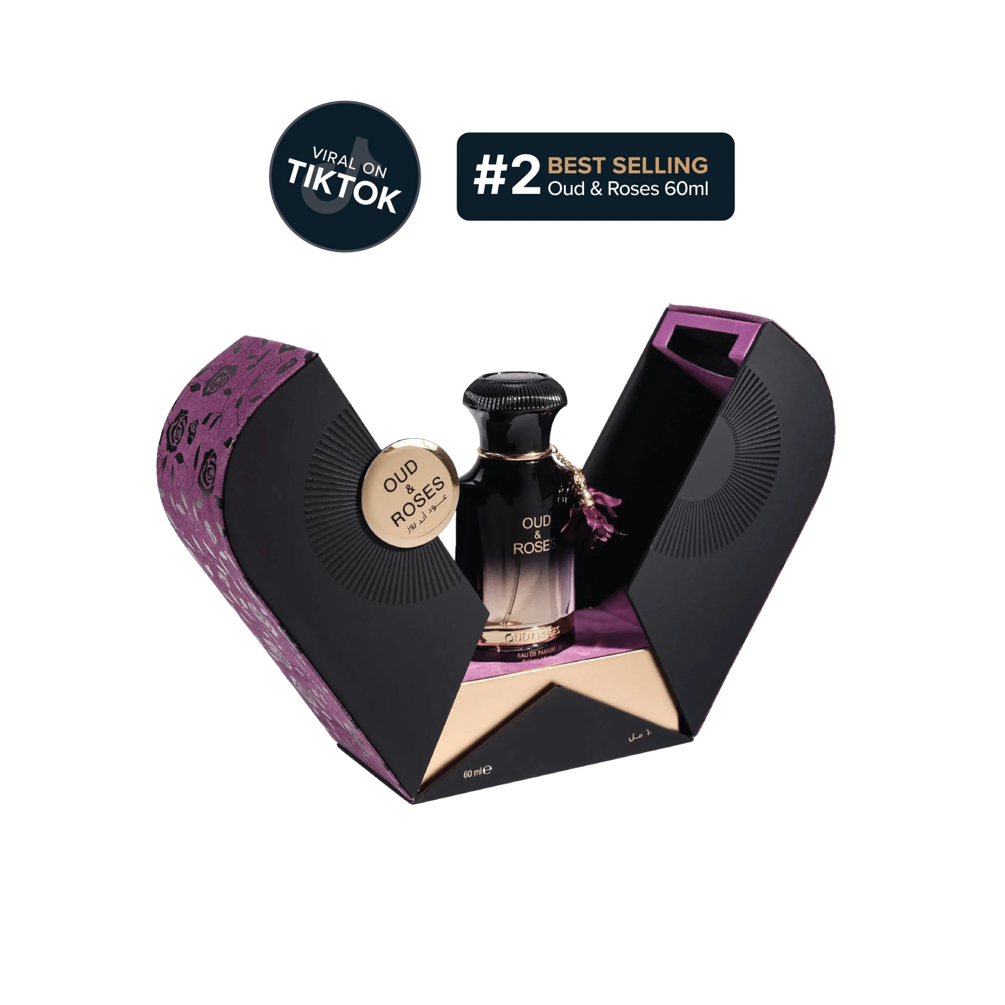 Oud & Roses EDP 60ml - Ahmed Al Maghribi - Fragrance Forte