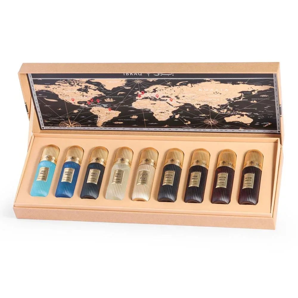 Tobacco Collection Set (9x20ml) - Ibrahim Al Qurashi (IBRAQ) - Fragrance Forte
